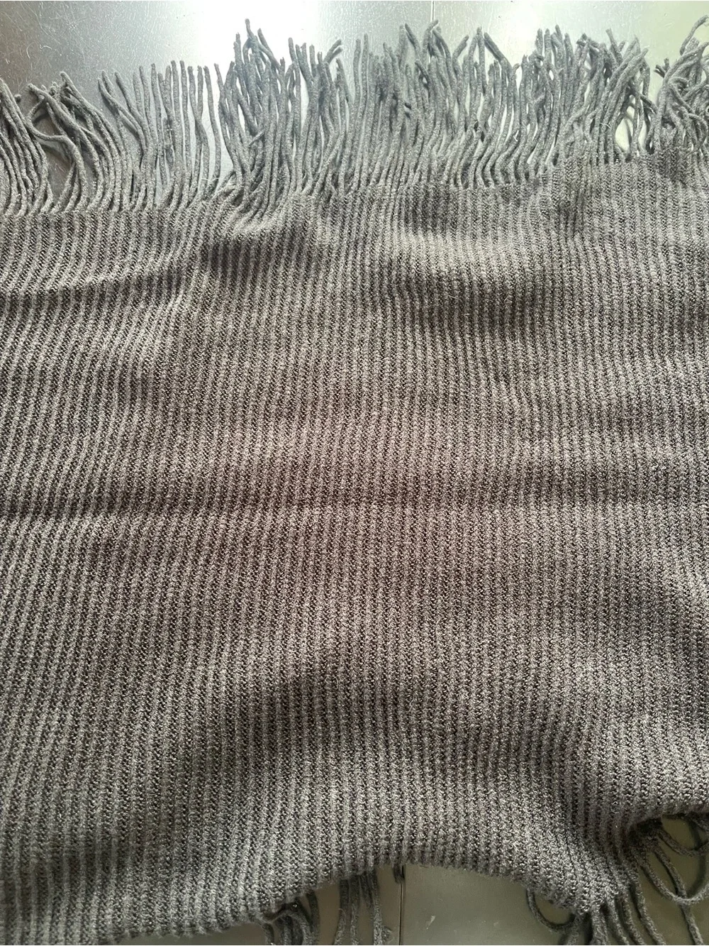 Target Black Fringe Infinity Scarf